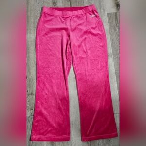 Juicy Couture Pink Velour Lounge Pants Size XXL